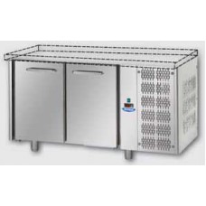 Tavolo Refrigerato Temperatura Positiva 2 Sportelli GN 1/1 senza Piano Superiore profondità cm 70